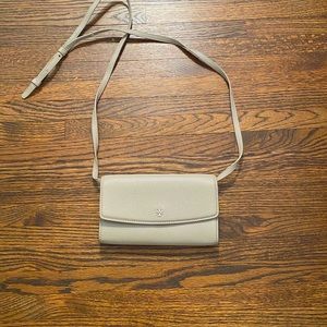Light Gray Tory Burch Emerson Cross Body